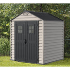 DuraMax 7ft x 7ft StoreMax Plus Vinyl Shed with Molded Floor 30325