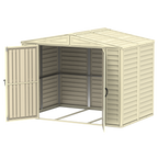 Duramax 8ft x 5.5ft Duramate Vinyl Shed with Foundation 00184