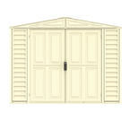 Duramax 8ft x 8ft Duramate Vinyl Shed with Foundation Kit 00384