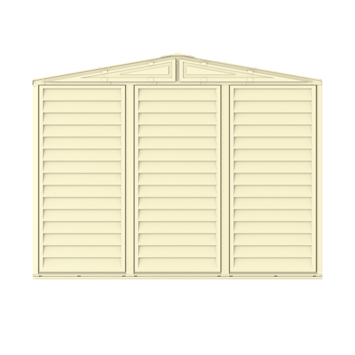 Duramax 8ft x 8ft Duramate Vinyl Shed with Foundation Kit 00384
