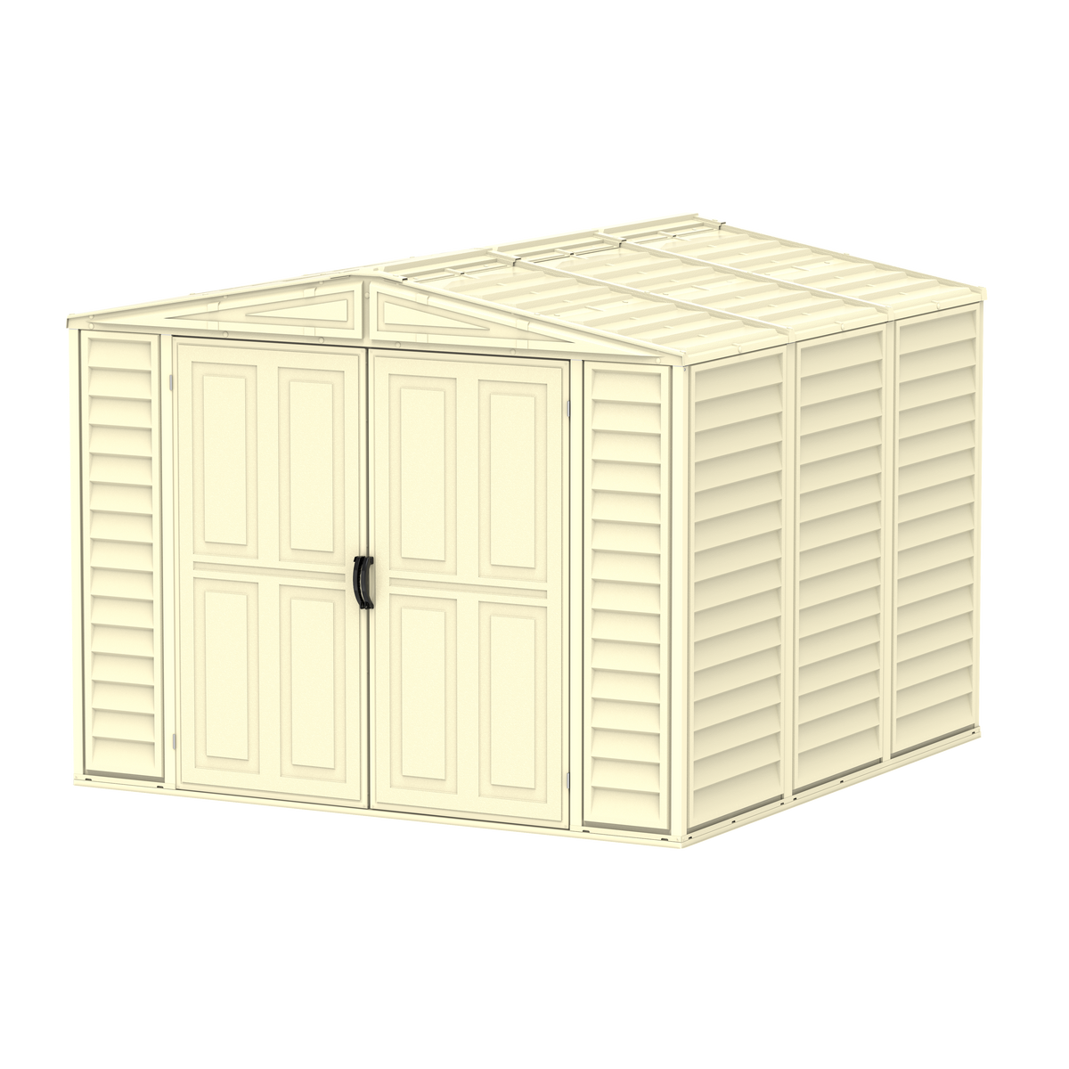 Duramax 8ft x 8ft Duramate Vinyl Shed with Foundation Kit 00384