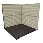 DuraMax Plus 6ft x6ft Storemate Vinyl Shed with Molded Floor 30425