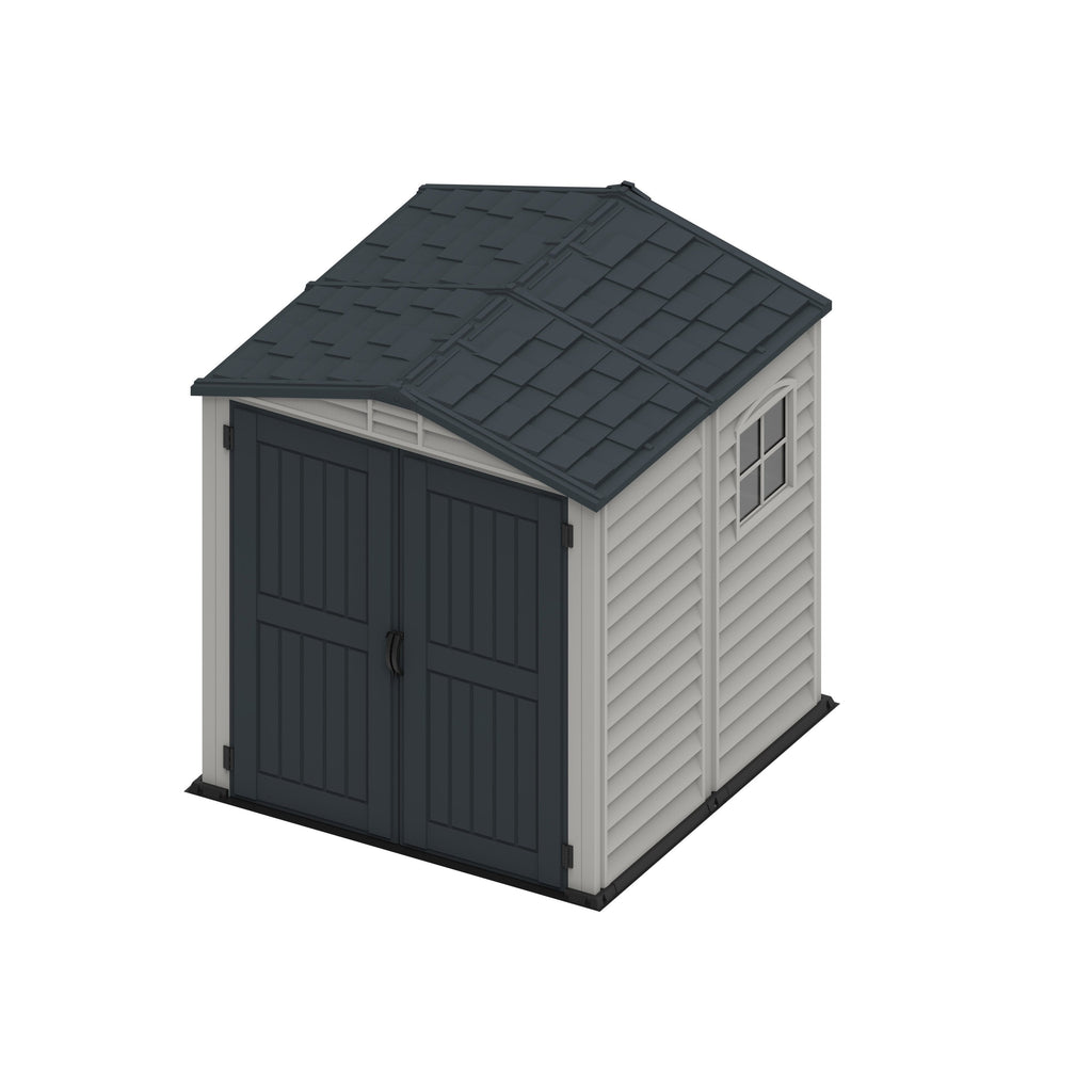 DuraMax Plus 6ft x6ft Storemate Vinyl Shed with Molded Floor 30425