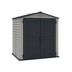 DuraMax Plus 6ft x6ft Storemate Vinyl Shed with Molded Floor 30425
