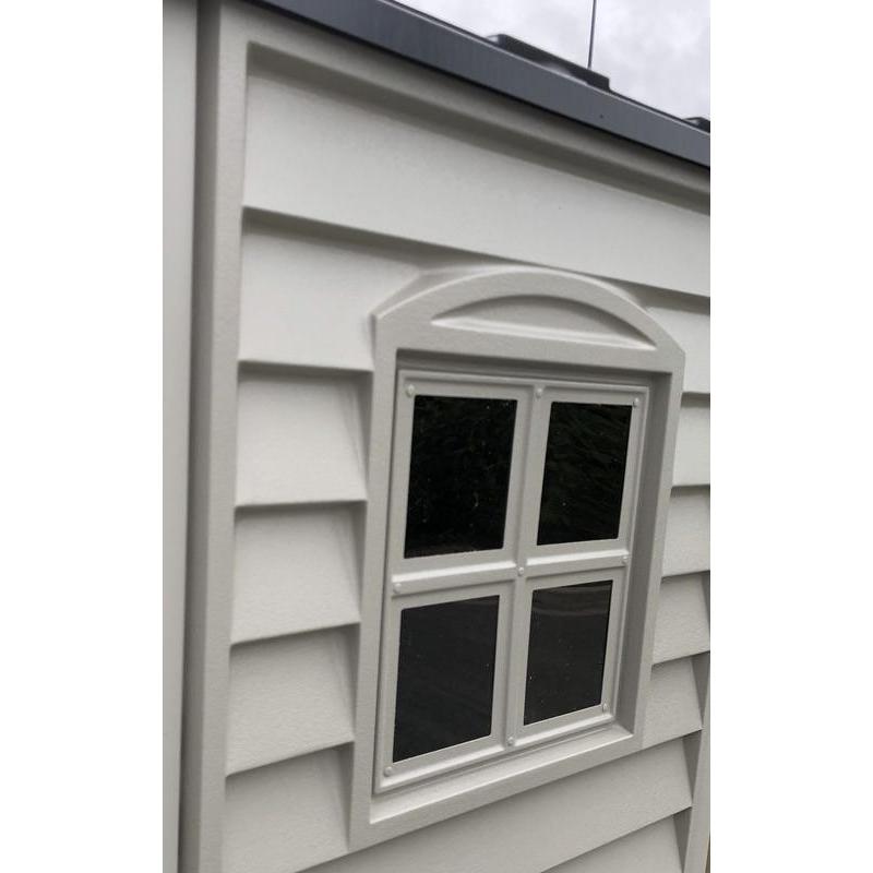 DuraMax Plus 6ft x6ft Storemate Vinyl Shed with Molded Floor 30425