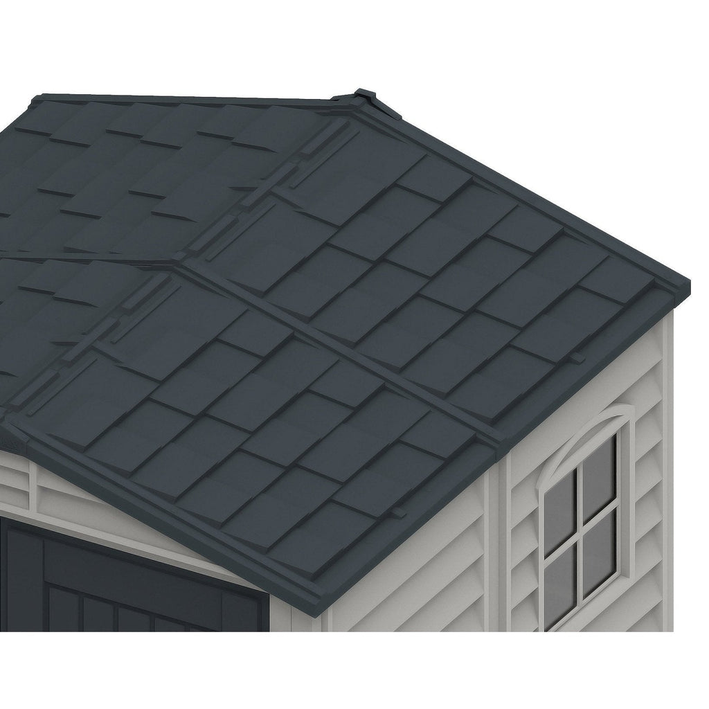 DuraMax Plus 6ft x6ft Storemate Vinyl Shed with Molded Floor 30425