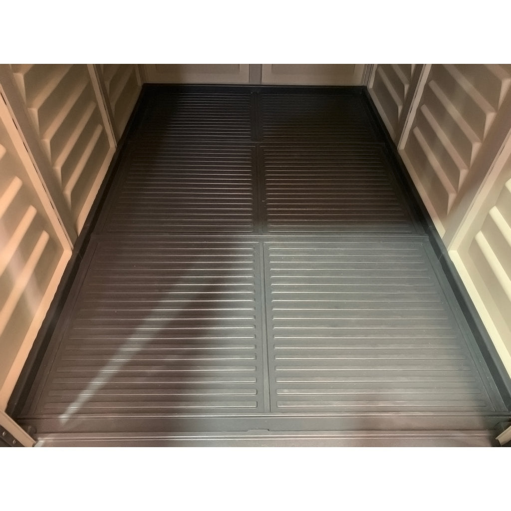 DuraMax Plus 6ft x6ft Storemate Vinyl Shed with Molded Floor 30425