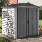 DuraMax Plus 6ft x6ft Storemate Vinyl Shed with Molded Floor 30425