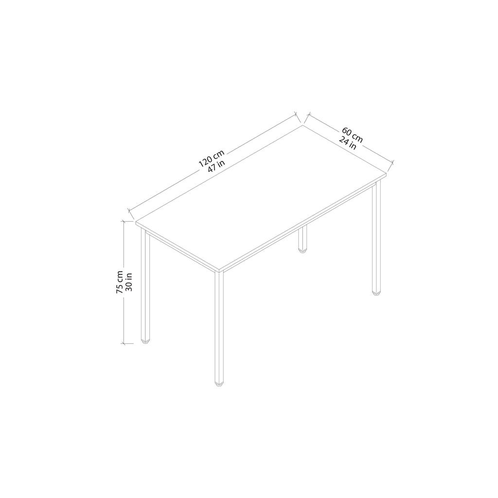 DuraMax Walnut Atlas Desk
