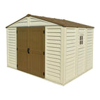 DuraMax 10.5 ft x 8ft Woodbridge Plus Shed w/ Foundation Kit & Window 40214