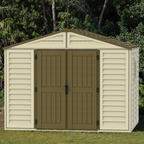 DuraMax 10.5 ft x 8ft Woodbridge Plus Shed w/ Foundation Kit & Window 40214