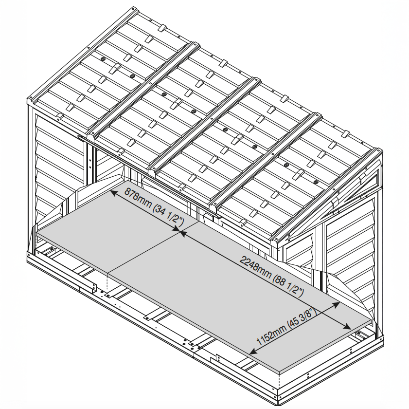 DuraMax SideMate Plus Pro 10' x 4' Outdoor Storage Shed with Double Doors 36825