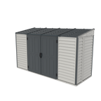 DuraMax SideMate Plus Pro 10' x 4' Outdoor Storage Shed with Double Doors 36825
