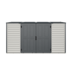 DuraMax SideMate Plus Pro 10' x 4' Outdoor Storage Shed with Double Doors 36825
