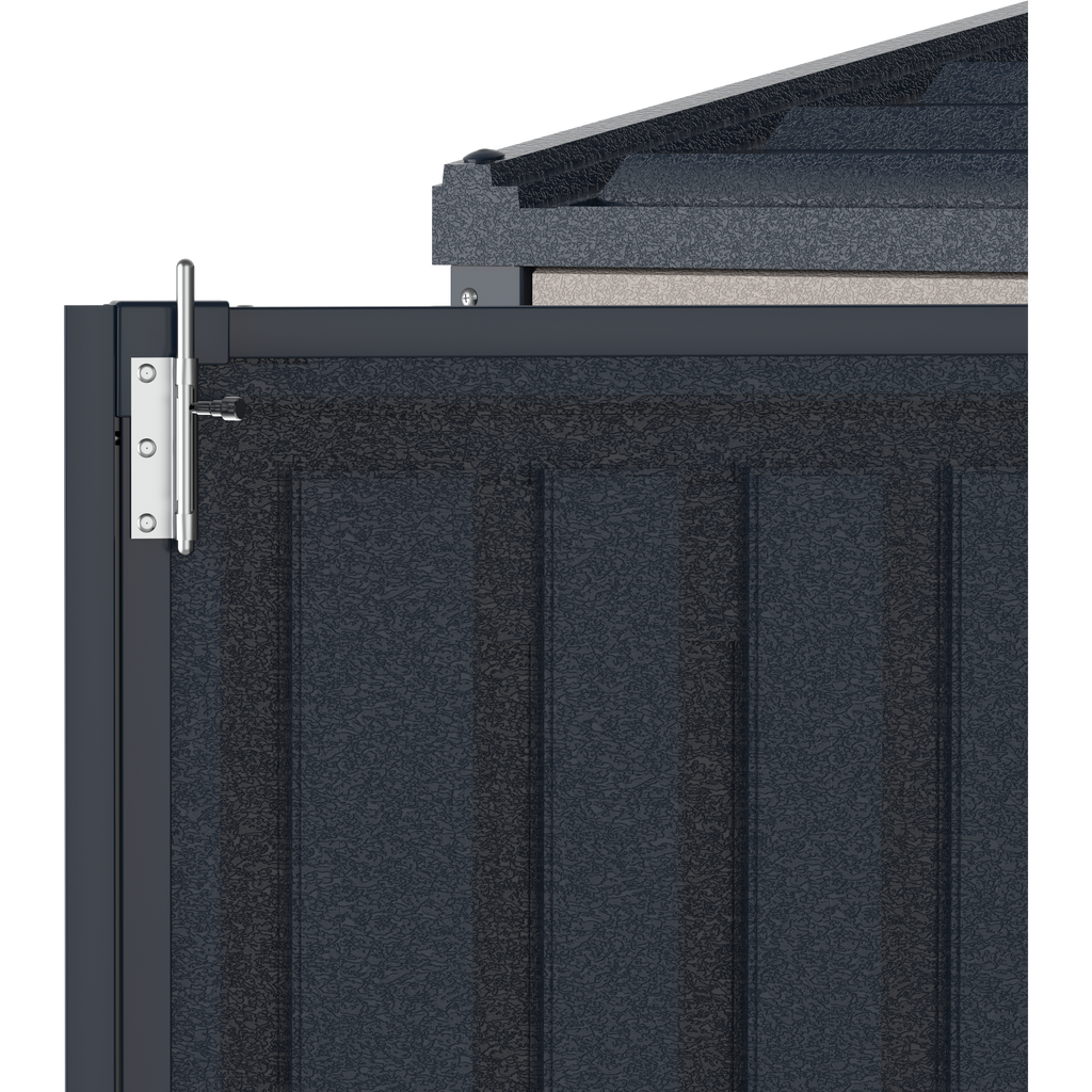 DuraMax SideMate Plus Pro 10' x 4' Outdoor Storage Shed with Double Doors 36825