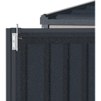DuraMax SideMate Plus Pro 10' x 4' Outdoor Storage Shed with Double Doors 36825