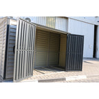 DuraMax SideMate Plus Pro 10' x 4' Outdoor Storage Shed with Double Doors 36825