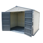 DuraMax StoreMax Plus 10.5x8 Ft with Molded Floor Vinyl Storage Shed 30225