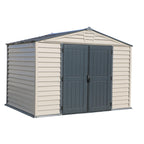 DuraMax StoreMax Plus 10.5x8 Ft with Molded Floor Vinyl Storage Shed 30225