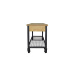 Rove 62" Industrial Metal & Wood Workbench