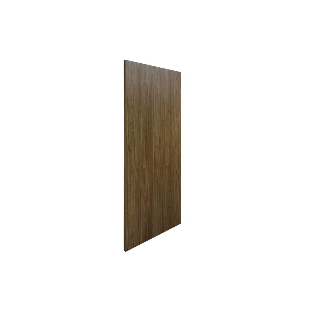 DuraMax Milo Flush Wooden Barn Door Door Color:  Hickory Walnut