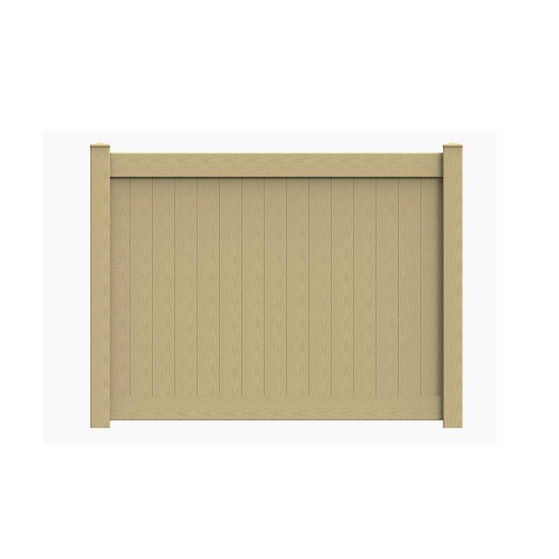 DuraGrain Privacy 6” TG Fence Tan