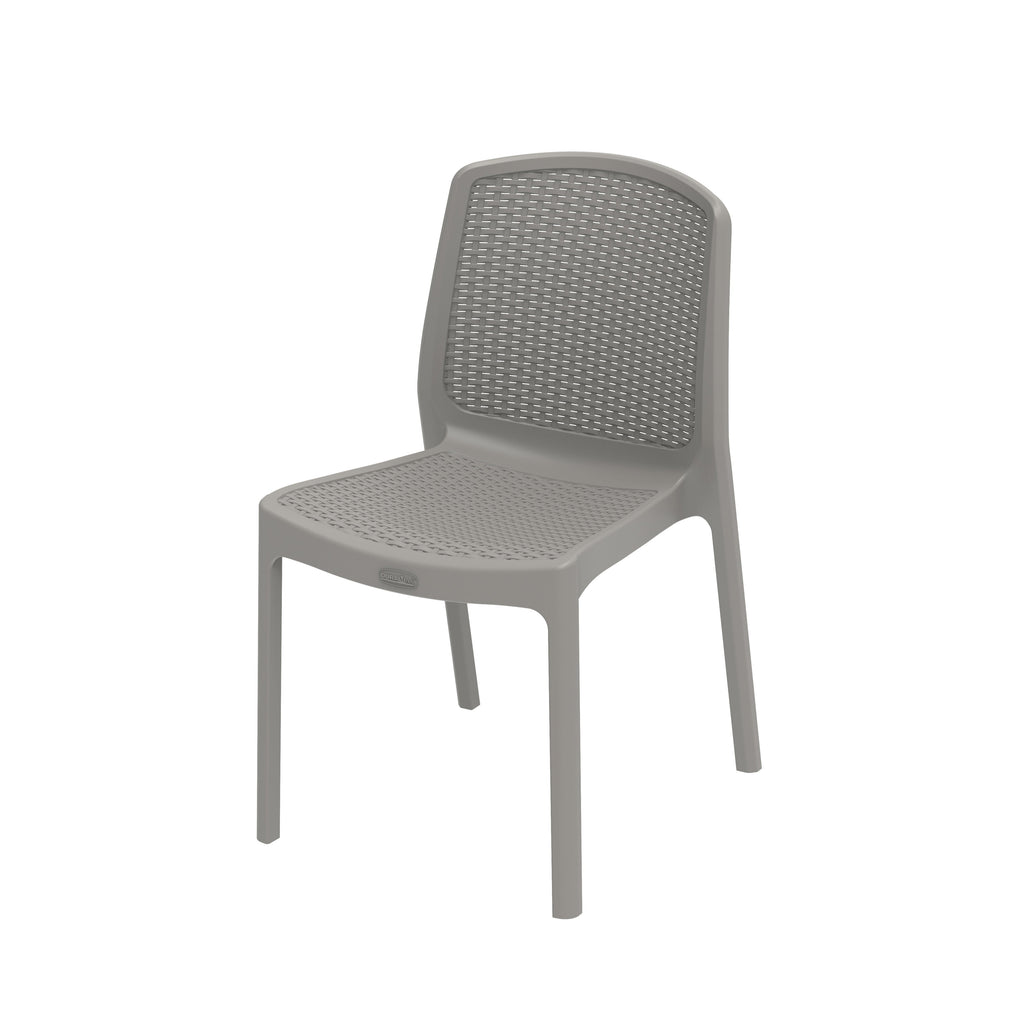 Duramax Rattan Square Table with 4 Duramax Chairs for the Backyard, Garden and Patio (2 Colors)