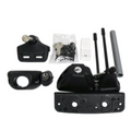LATCH LOCKABLE DUAL ACCESS BLACK NYLON