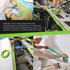 Green Automotive Masking Tape 1 Inch (24mm x 55 Yards), Case of 36 Rolls - Premium High-Performance, Heat Resistant