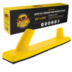 Pro Series Super Flex Longboard Hand Sanding File Block with Both Hook & Loop Backing and PSA Backing Conversion Adapter Pad, Sandpaper Roll