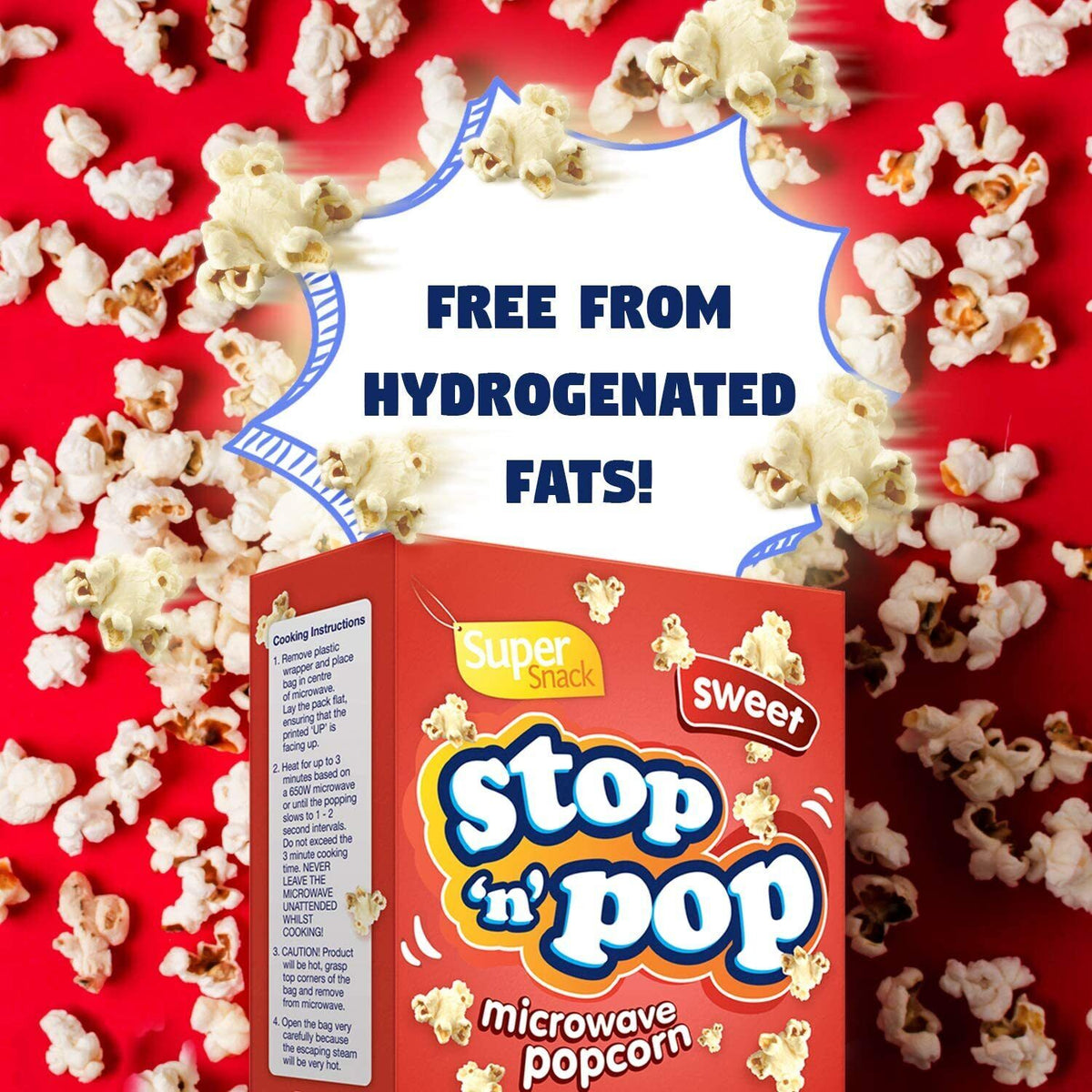 Microwave Popcorn Butter, Salted, Sweet Flavour | 15 Pack