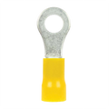 Y6 Yellow Pre-Insulated Terminal - 6.5MM Ring - (Pack of 10)