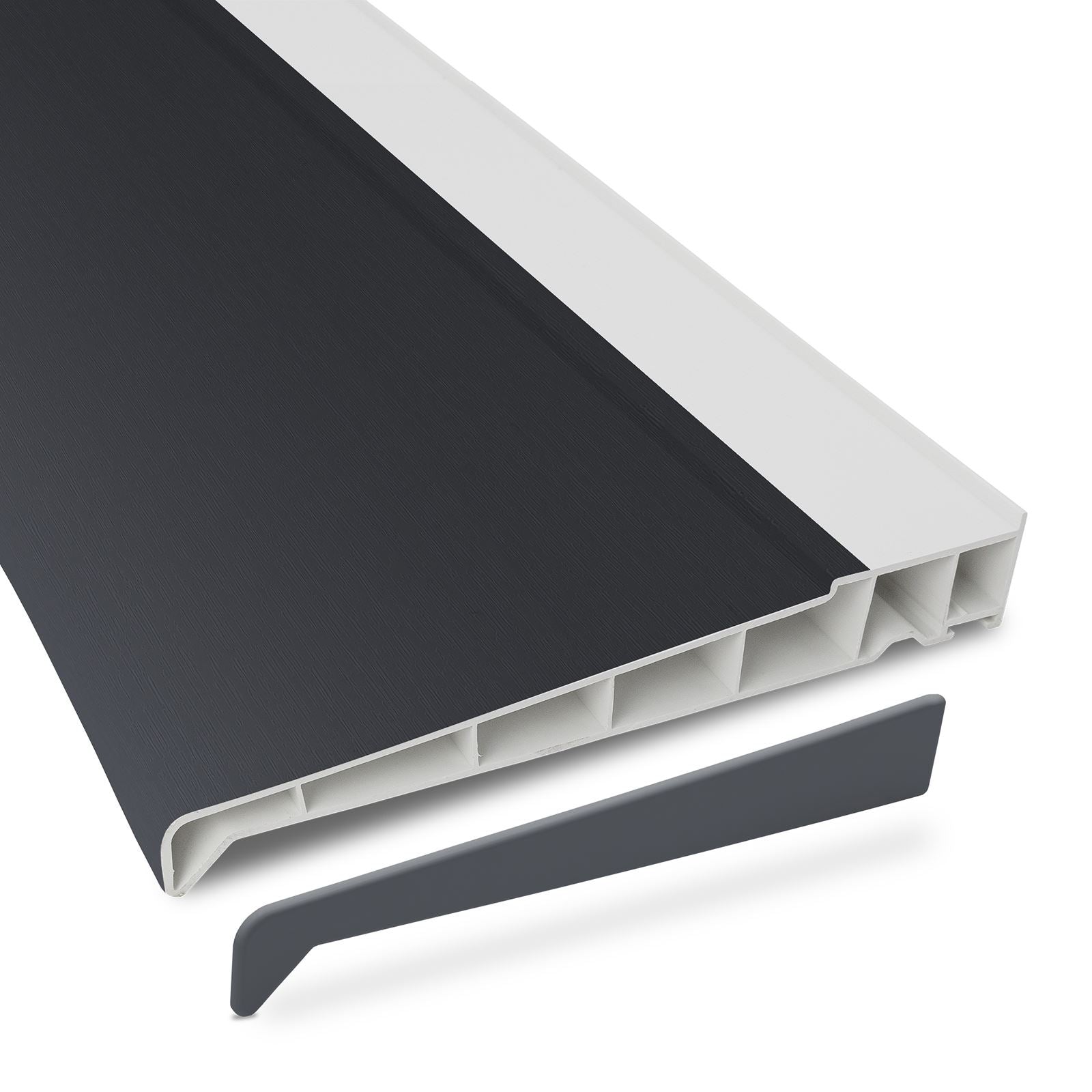 Example of 225mm Profile 22 Window Sill (with End Caps)