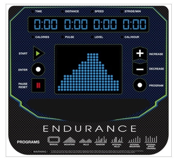 ENDURANCE E400 ELLIPTICAL
