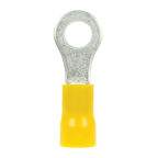 Y6 Yellow Pre-Insulated Terminal - 6.5MM Ring - (Pack of 10)