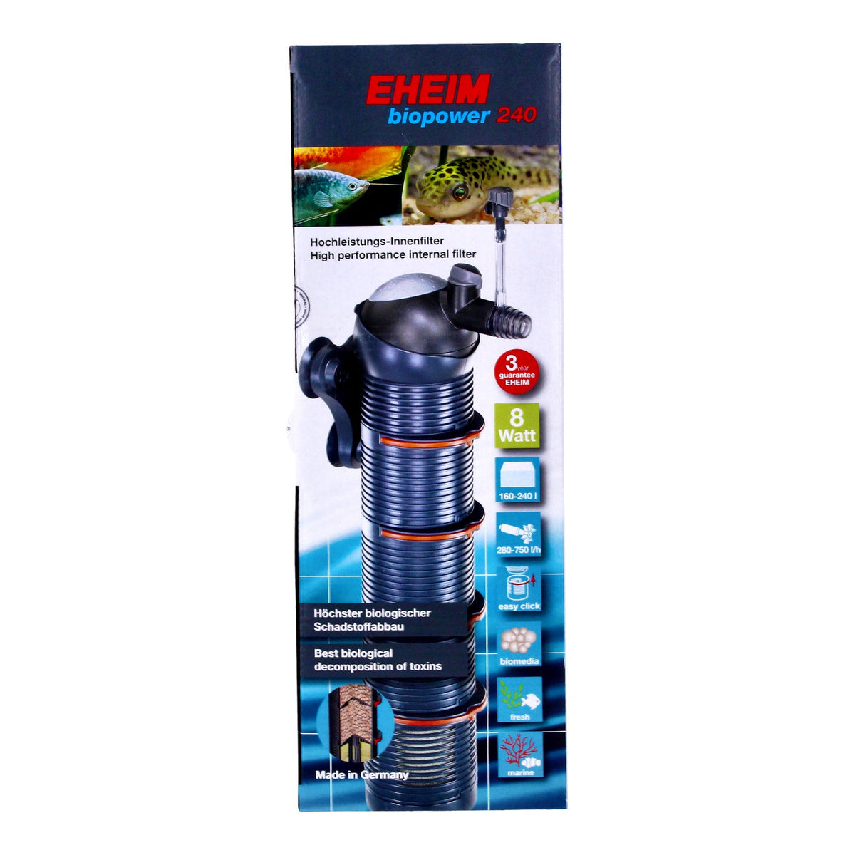 EHEIM BioPower 240 Internal Aquarium Filter 160-240L