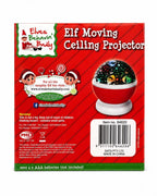 Elf Moving Ceiling Projector Kids Christmas Night Light 3 Modes Rotating LED