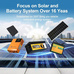 ECO-WORTHY 48V 50Ah Stackable LiFePO4 Battery