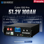 ECO-WORTHY Cubix 100 Pro 51.2V 100AH Server Rack Battery