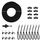 Garden Water Mist Kit, Black/Orange, 15m