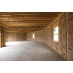Knauf Ecobatt R-22 Unfaced Fiberglass Insulation Batts 6.5 in x 23 in x 48 in (4 Bags)