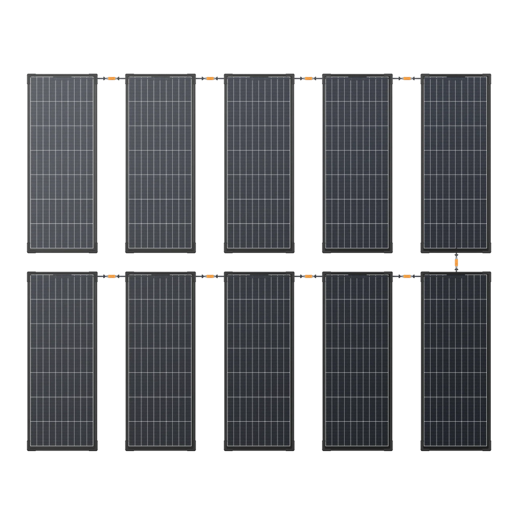 EcoFlow 130W RVMax Rigid Solar Panel (2 pieces)