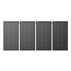 EcoFlow 4 x 125W Bifacial Modular Monocrystalline Solar Panel