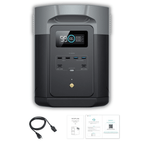 EcoFlow DELTA 2 Max 2048Wh 2400W LiFePO4 Solar Generator