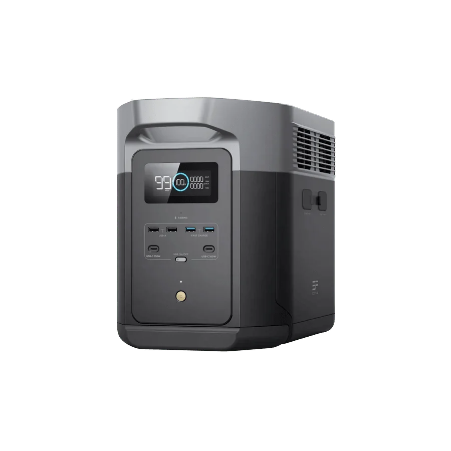 EcoFlow DELTA 2 Max + 220W Portable Solar Panel
