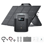 EcoFlow DELTA 2 Max + 220W Portable Solar Panel