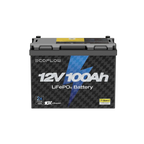 EcoFlow Lithium 12V 100Ah Deep Cycle LiFePO4 Battery