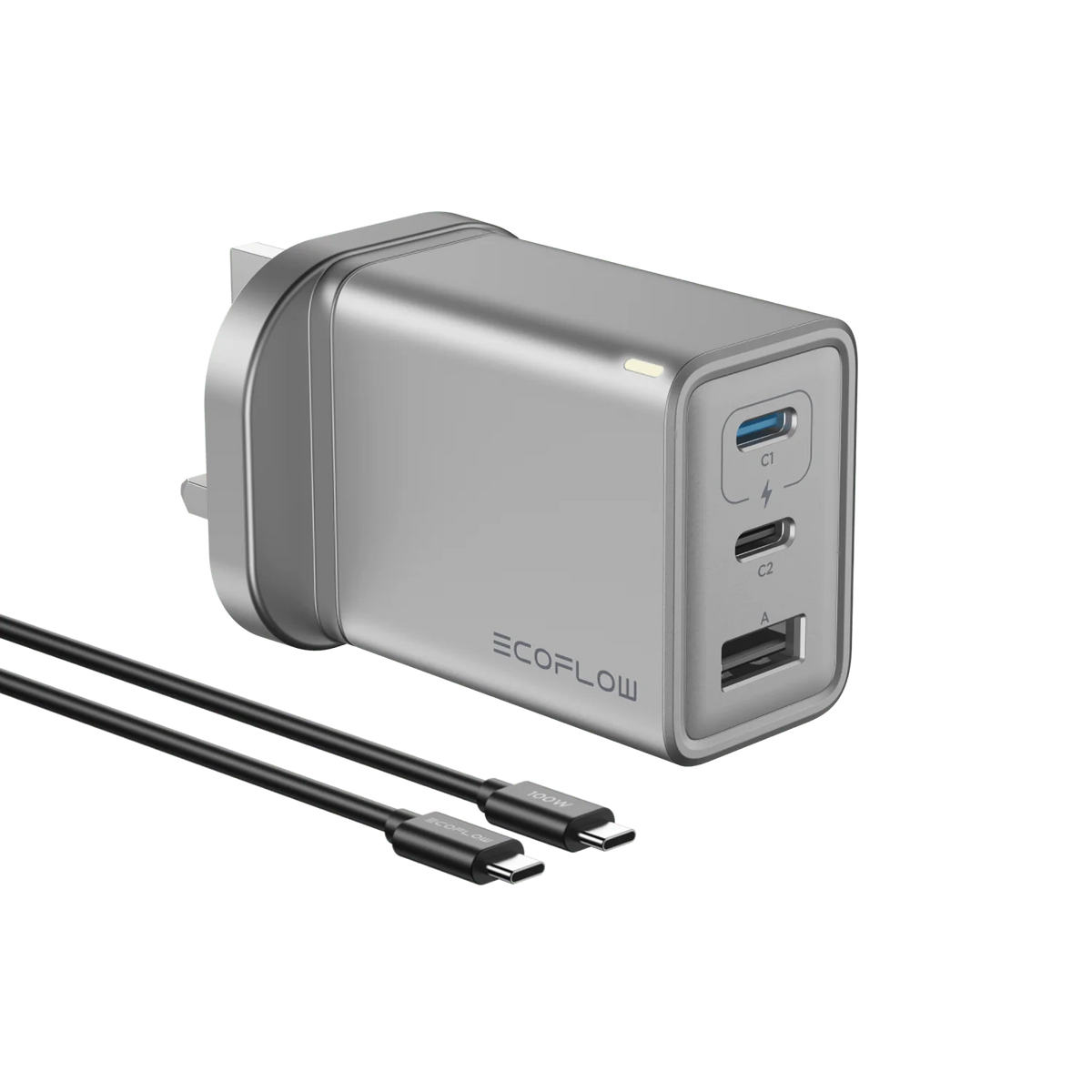 EcoFlow RAPID 65W GaN Charger with 100W Cable