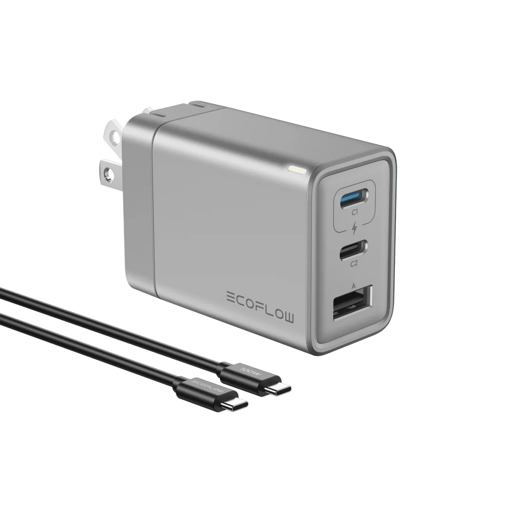 EcoFlow RAPID 65W GaN Charger With 100W Cable