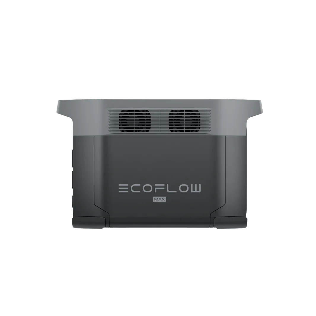 EcoFlow Delta 2 Max With 2 Extra Batteries 6144Wh 2400W LiFePO4 Solar Generator + 200W Rigid Monocrystalline Solar Panels Kit